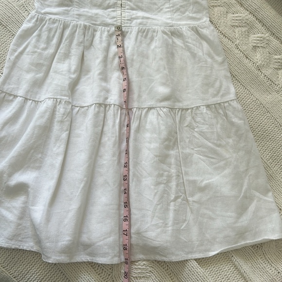 House of Harlow white baby doll dress size medium - Picture 6 of 12